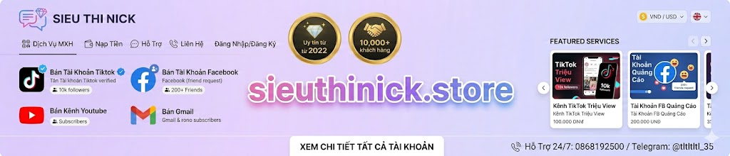 sieuthinick.store banner